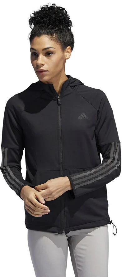 adidas 3-Stripes Hoodie Sort