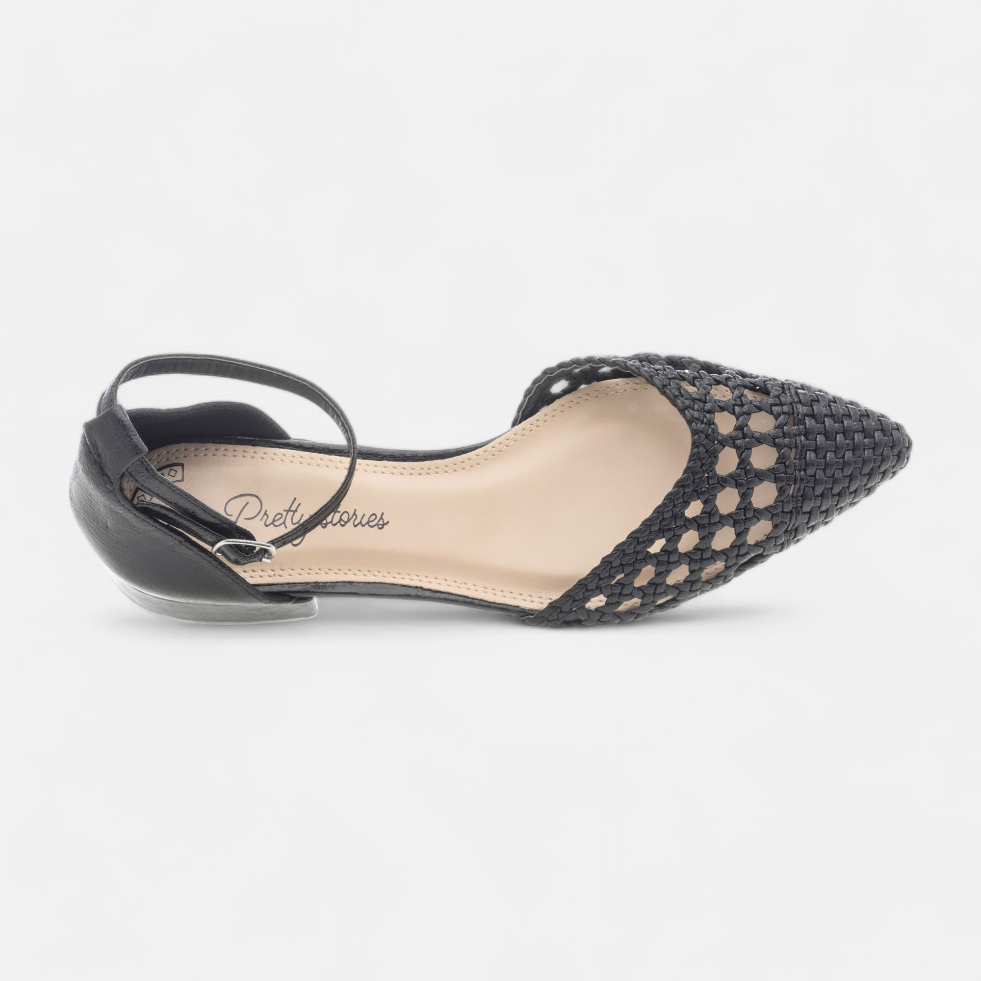 Escarpins quartiers ouverts Femme noir