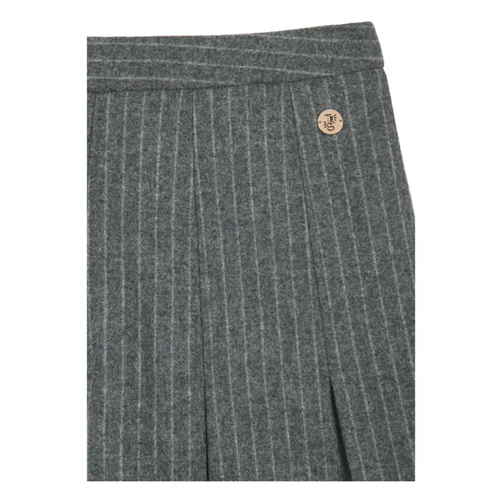 Tressé Jupe Jinita Laine | Gris