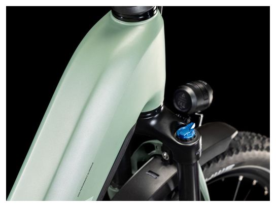 VTC Électrique Cube Nuride Hybrid Pro 800 Allroad Easy Entry Shimano Cues 10V 800 Wh 29'' Vert Pistachio 2025
