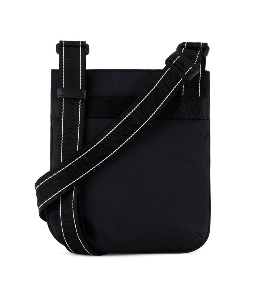 Bolsa de ombro Armani Exchange em nylon preto