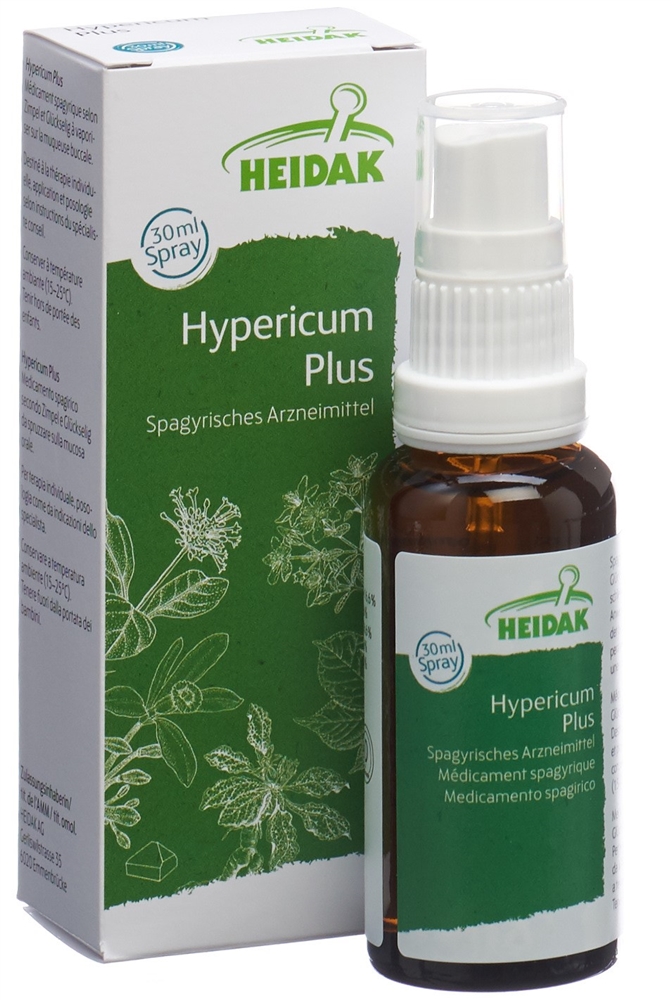 HEIDAK Hypericum plus<br>30 ml, Flasche, Spray