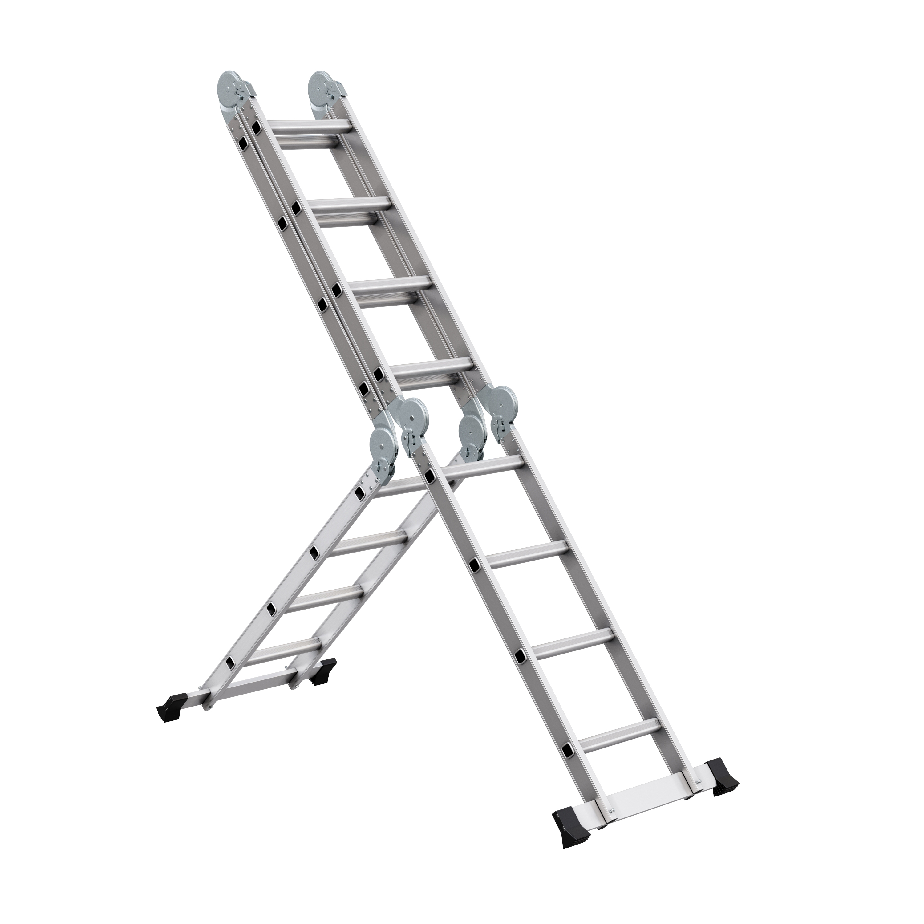 Leiter multifunktional mit Plattform 460 cm
