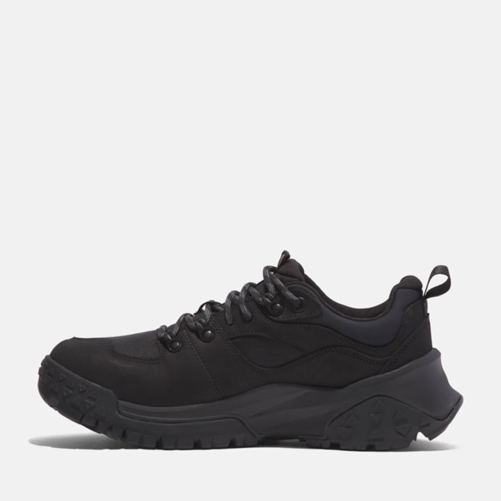 Chaussure de randonnée basse à lacets Motion Scramble imperméable pour homme en noir