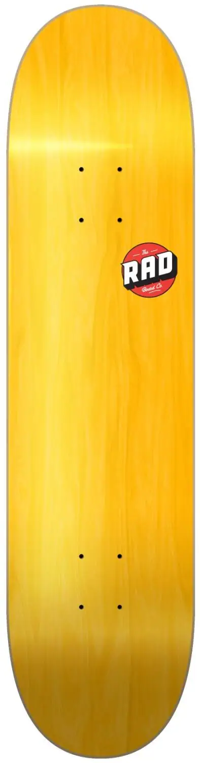 RAD Blank Logo Skateboard Deck | SkatePro