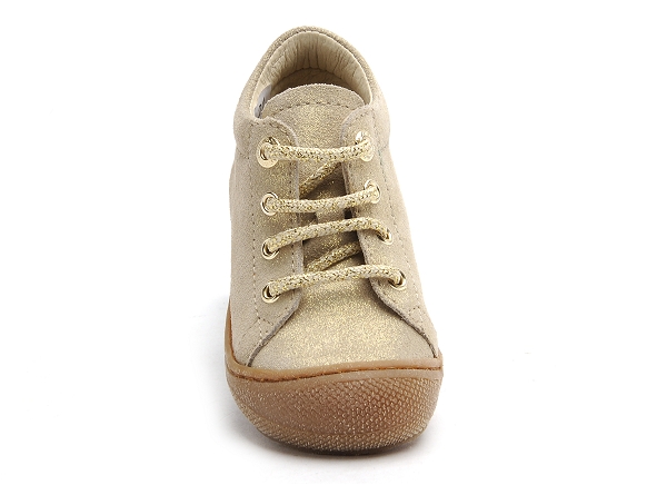 Naturino boots bottine bebe cocoon suede glitter or