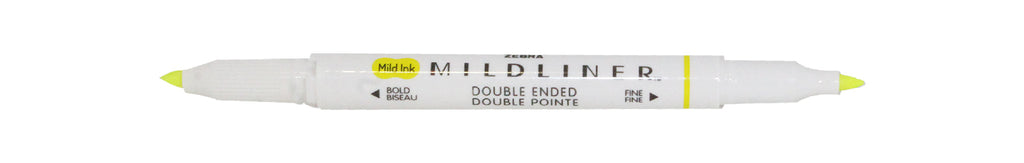 Marcador Fluorescente 2 Pontas Mildliner Amarelo
