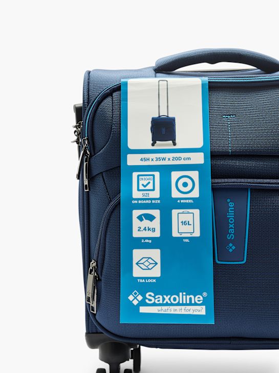 Saxoline Koffer Blau