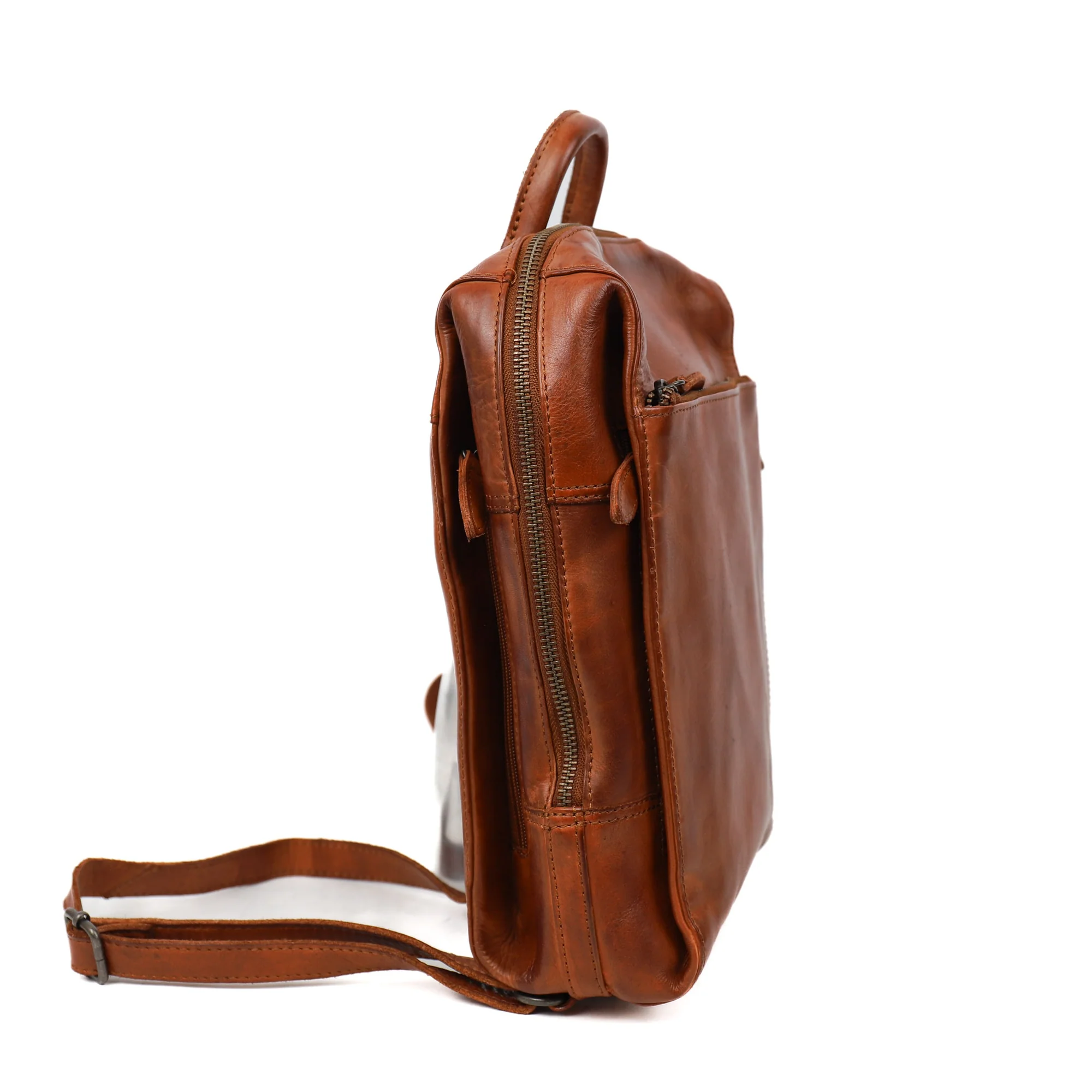 Bear Design Cow Lavato Rugzakje Sil Cognac CL44129