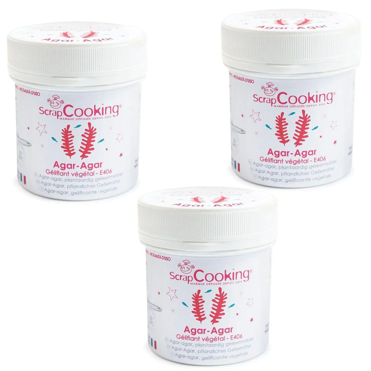 Agar-agar en poudre 105 g Scrapcooking