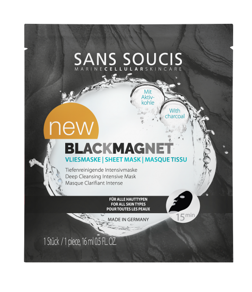 Sans Soucis Blackmagnet Vliesmaske 1 Stk.