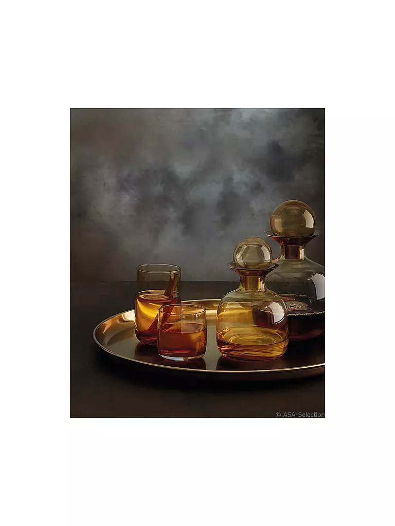 ASA SELECTION Longdrinkglas SARABI 0,4l Amber camel