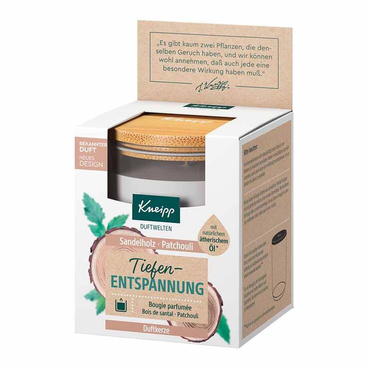 Kneipp Duftwelten Duftkerze Tiefen-Entspannung, 145 g