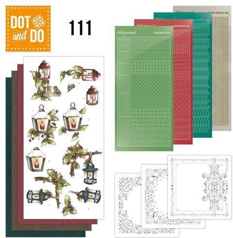 Dot and Do 111 - Knutselpakket - Kerstdecoraties