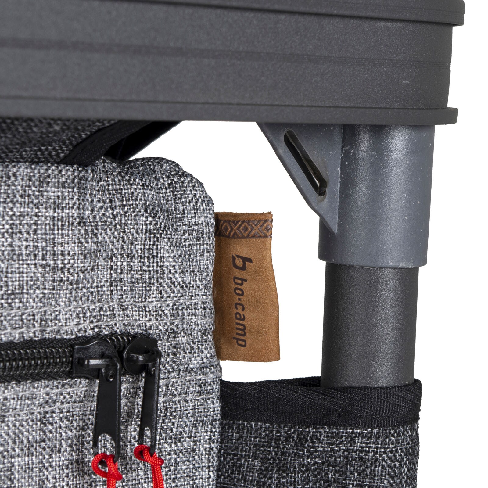 BO-CAMP Camping Küche XL Falt Schrank Stoff Kommode Wohnwagen Tisch Groß Faltbar
