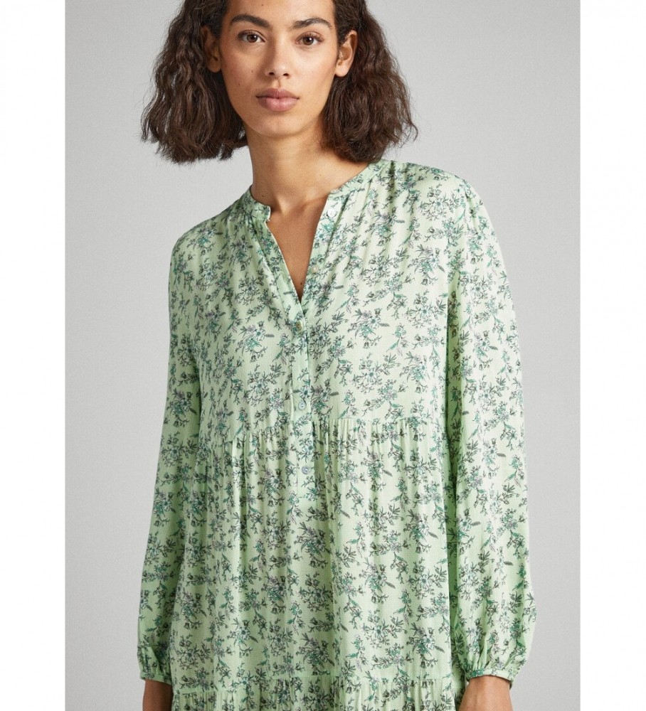 Vestido verde Pepe Jeans Feli