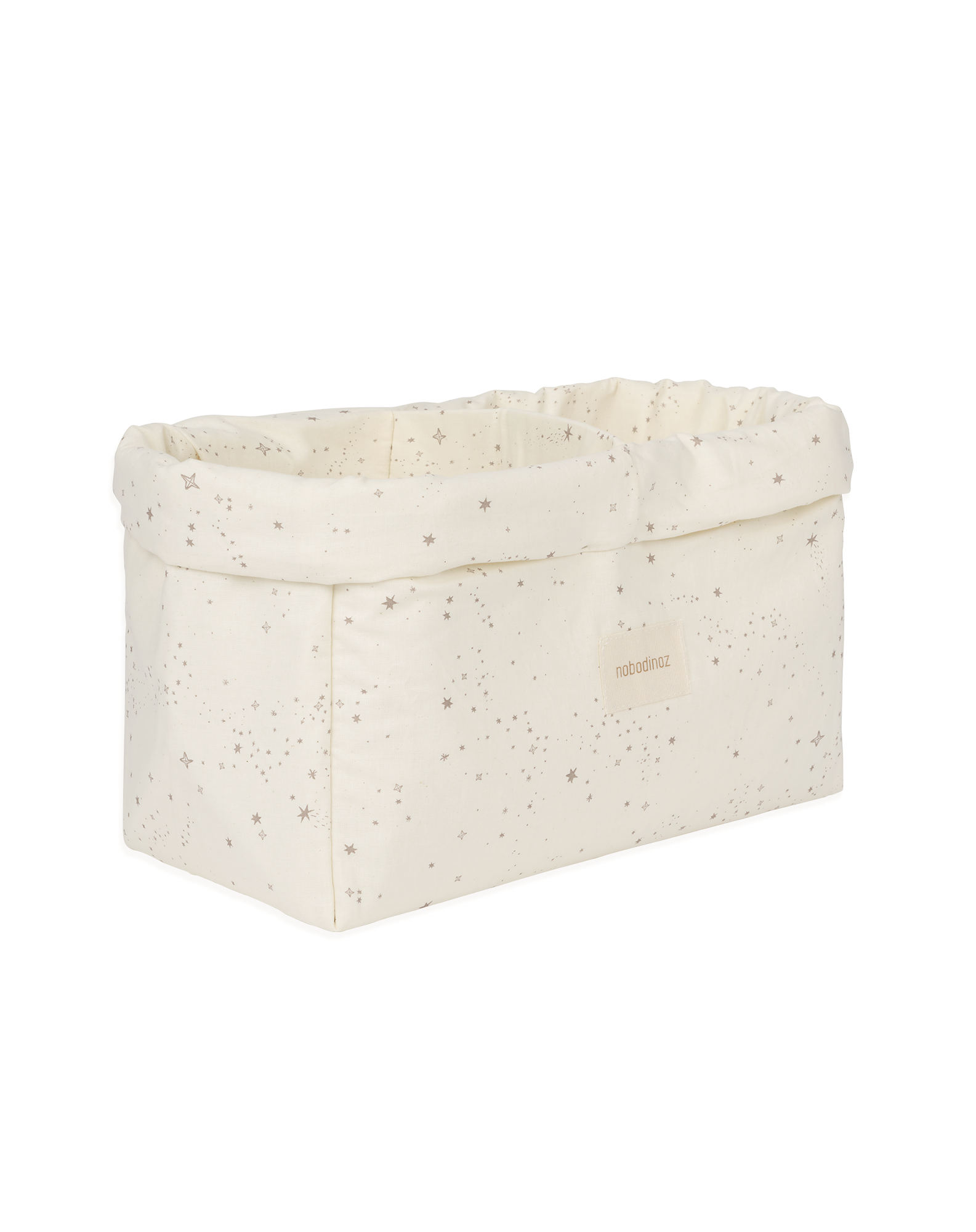 Panier de rangement à deux compartiments stories | Blanc