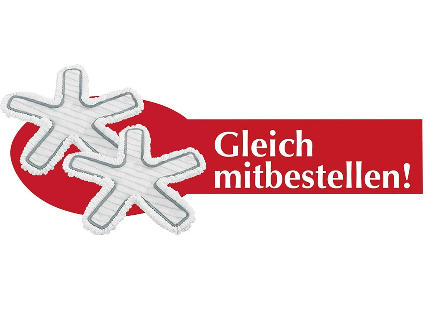 Ersatzbezüge, 2er-Set, für Bodenwischer Oktopus von Maximex
