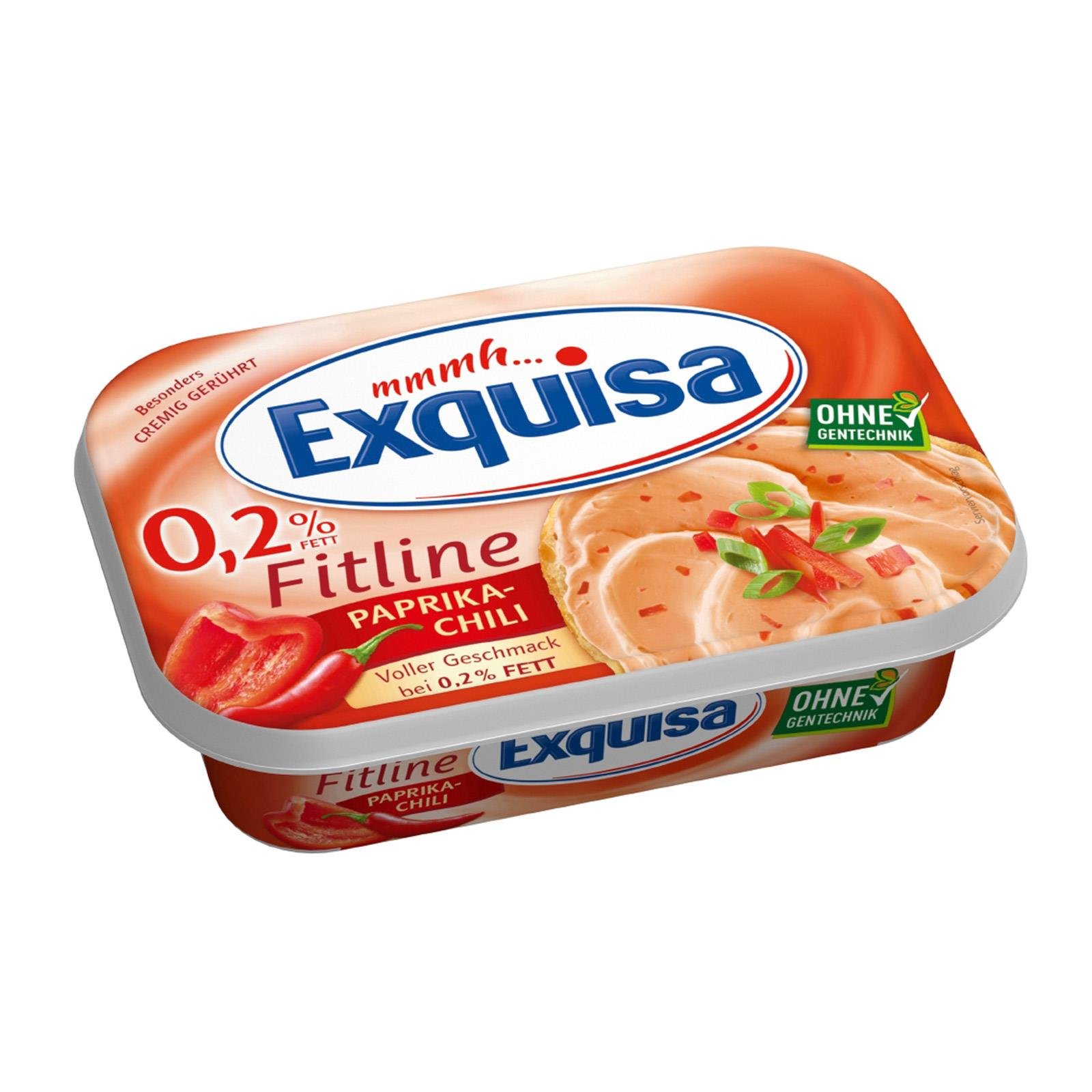 Exquisa Frischkäse Fitline Paprika-Chili