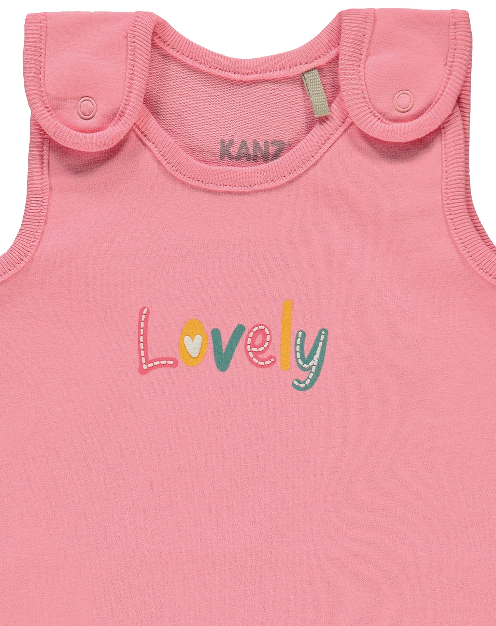 Strampler LAMA mit Langarmshirt in quartz pink