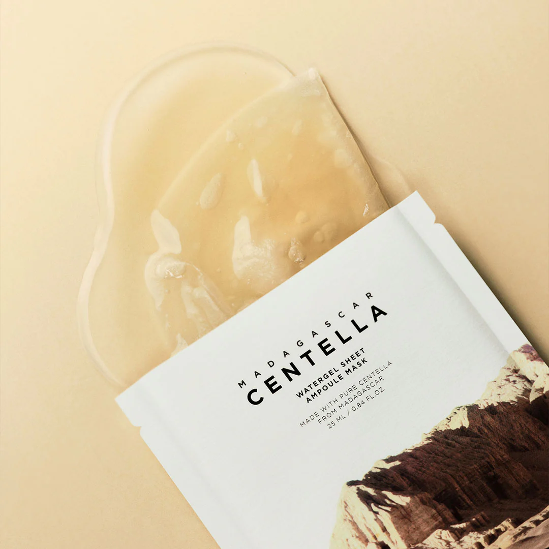 Skin1004 Water Centella Watergel Sheet Amouple Mask Masque Apaisant