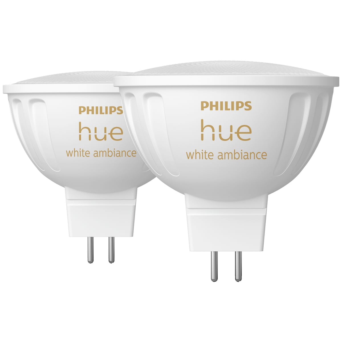 Philips Hue WA MR16 LED-lyspære 5,1W GU5.3 2-pk
