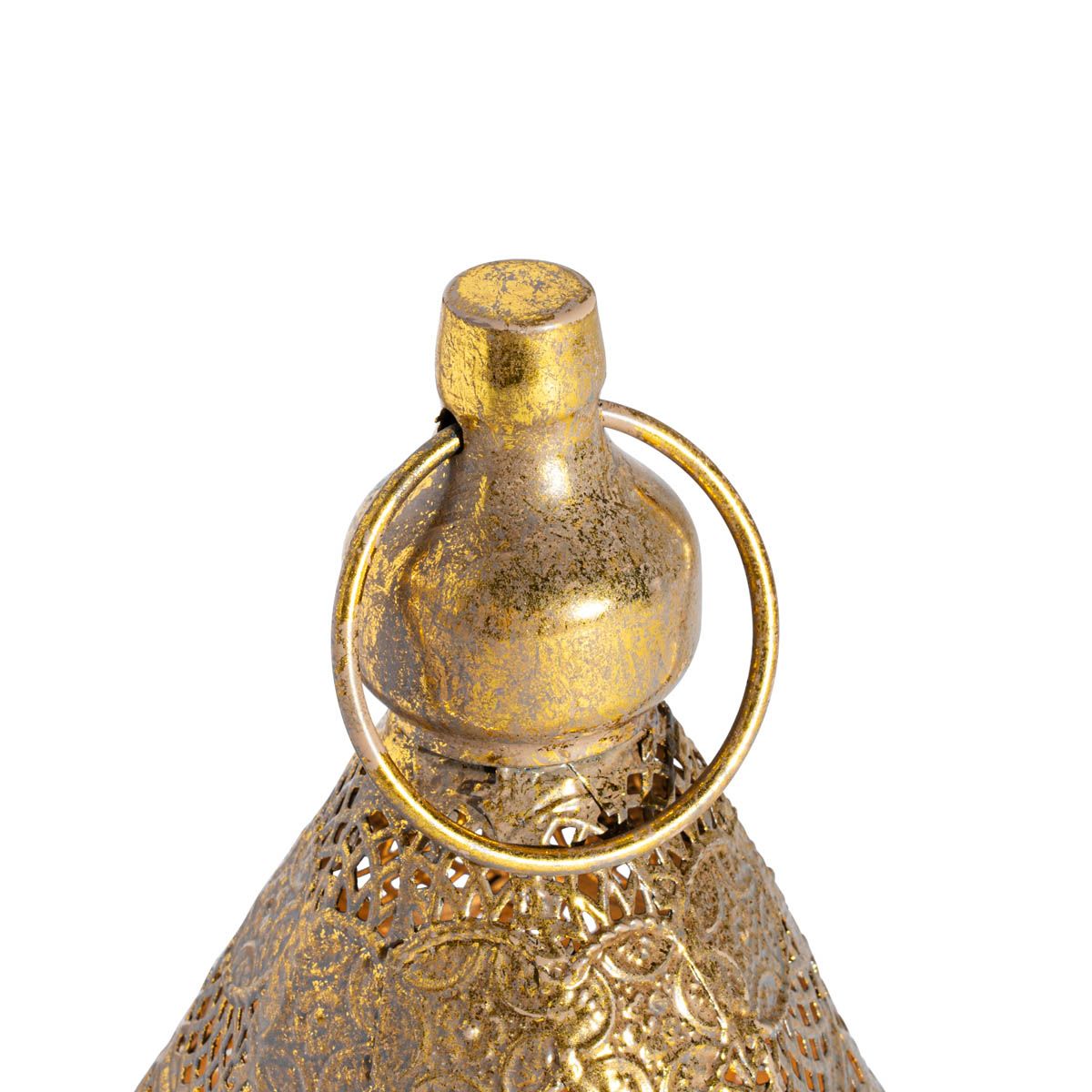Oosterse tafellamp goud 19 cm - Mowgli