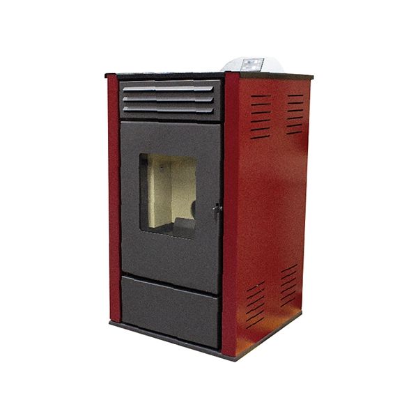Salamandra Ekallor Estufa A Pellets 6Kw Ep6 Bordeaux