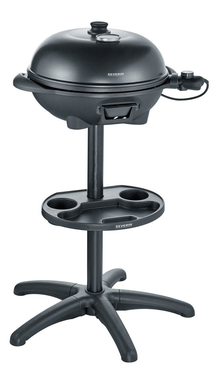 Severin Standgrill mit Haube