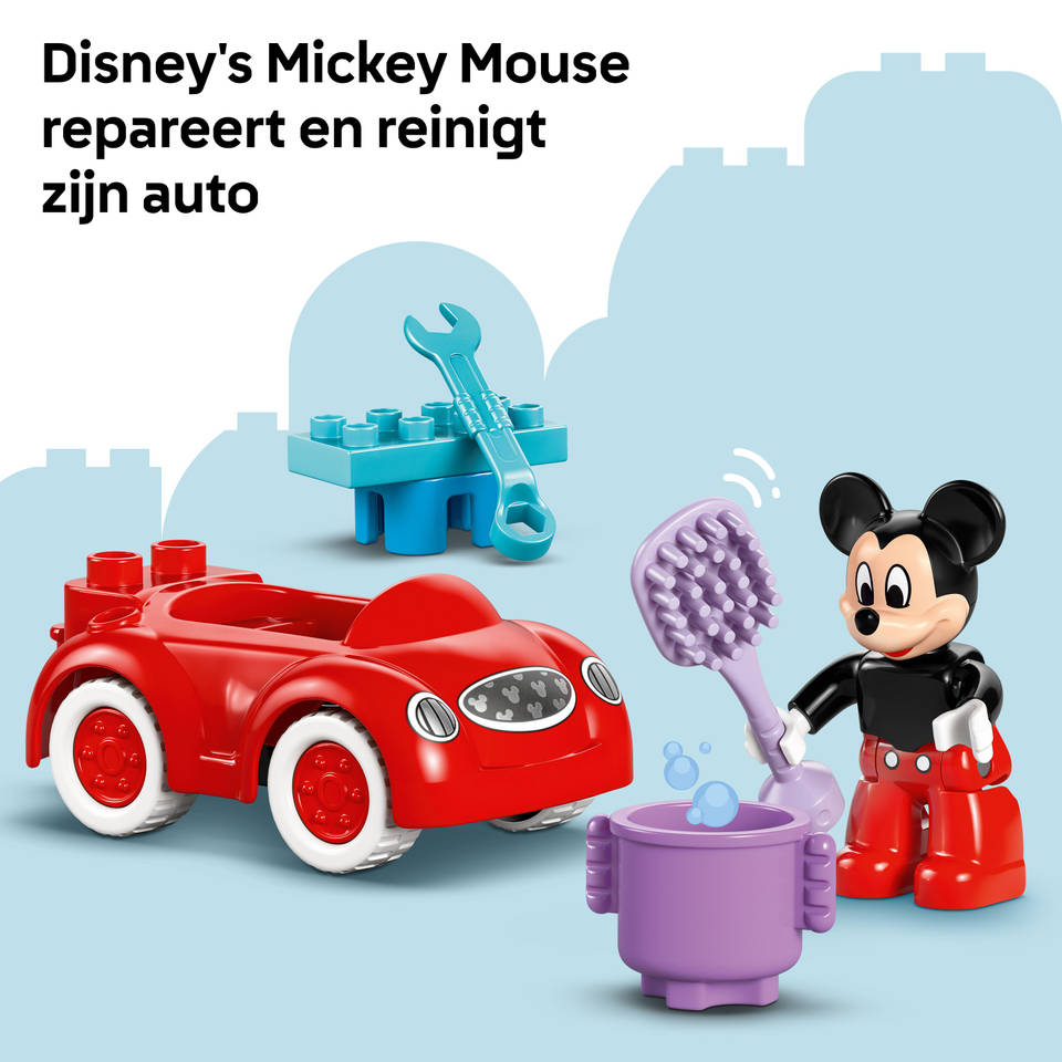 LEGO DUPLO Disney Mickey Mouse Clubhuis en auto 10454