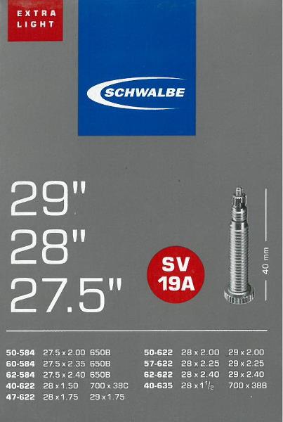 Schwalbe slange 29
