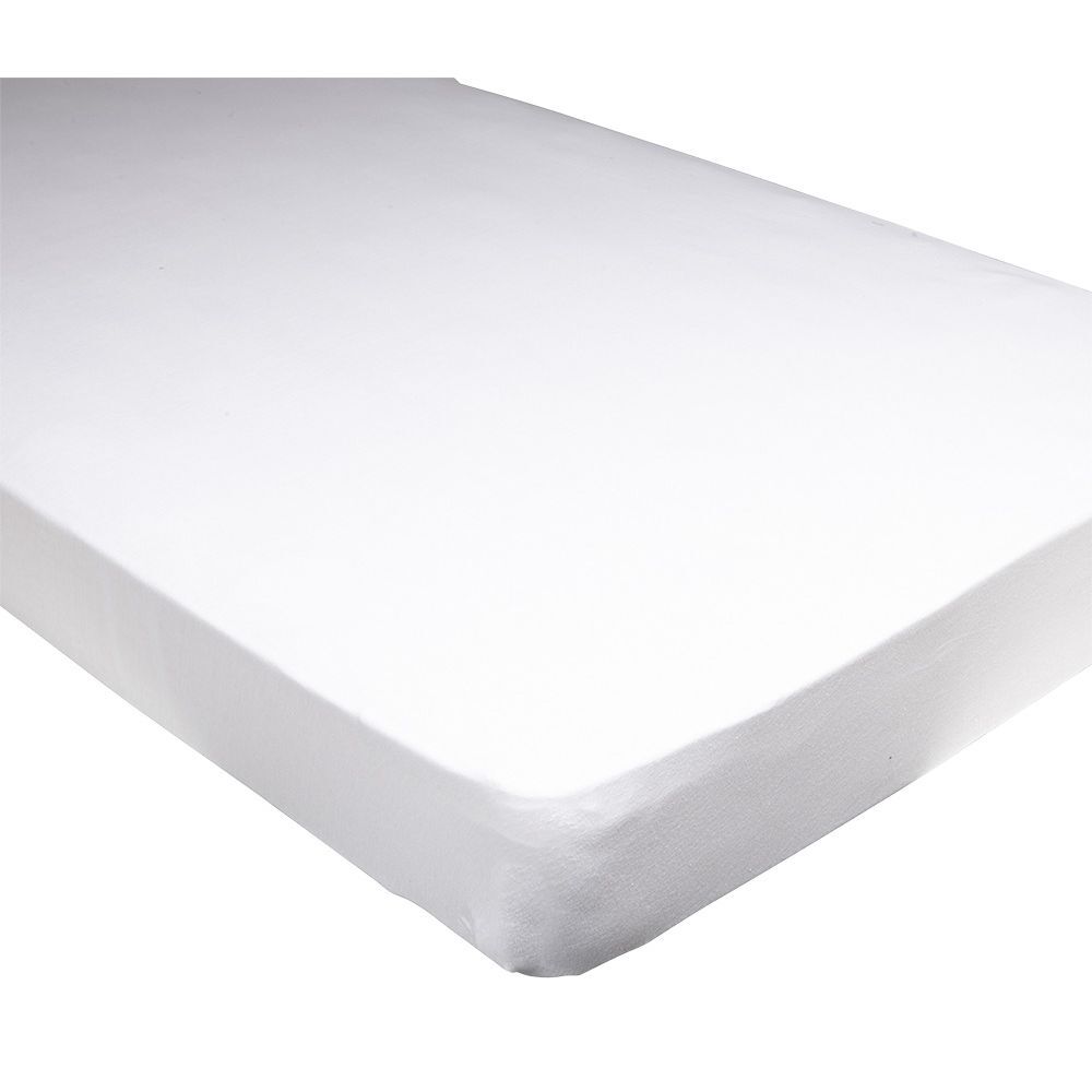 Protège matelas 90x190cm molleton blanc