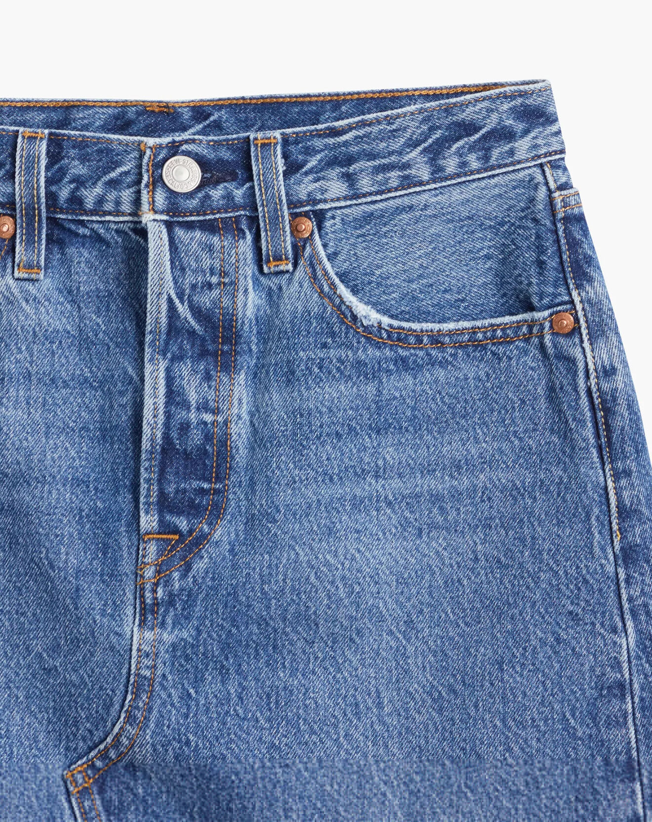 Levi's® Jupe en jean courte Decon Iconic bleu foncé