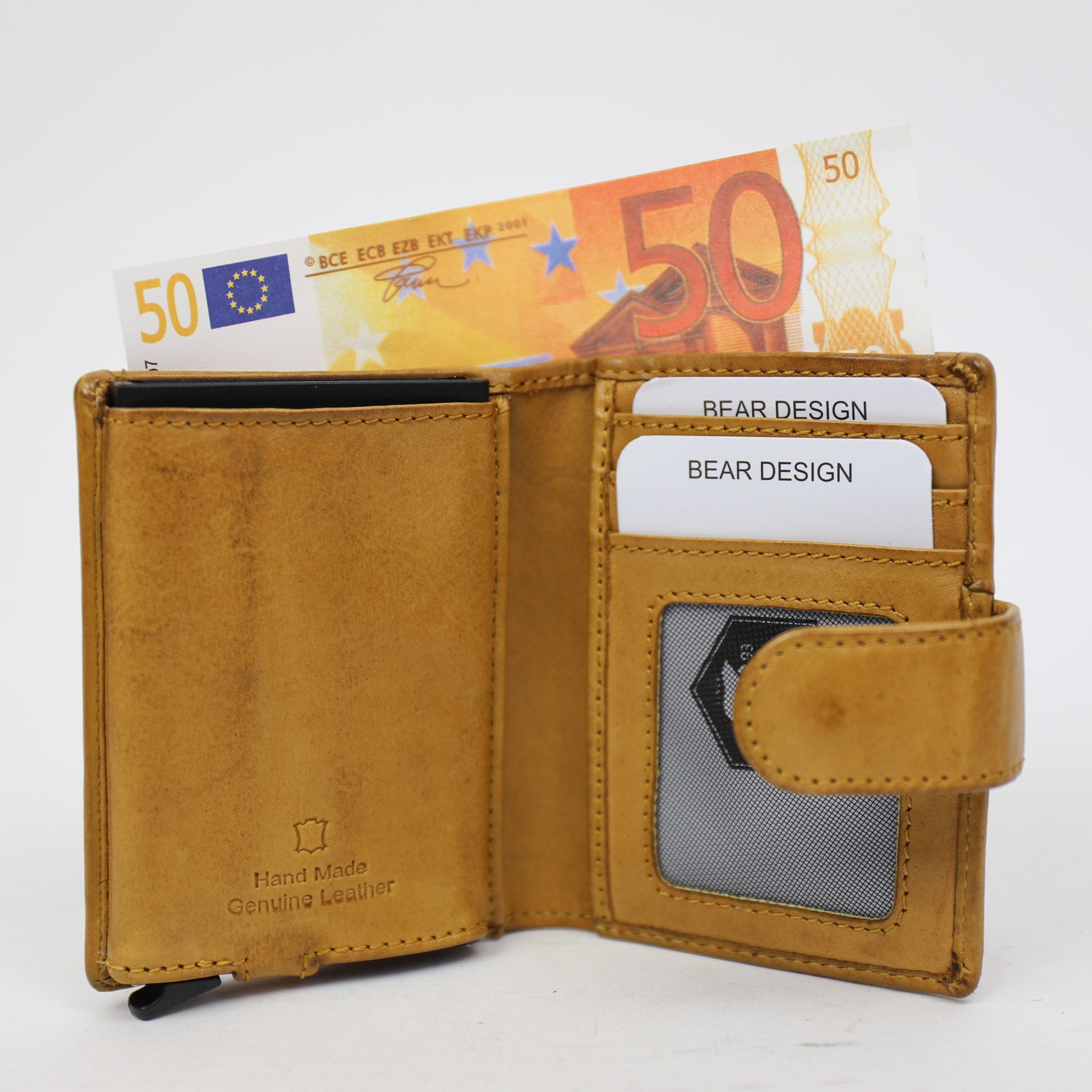 RFID Pasjeshouder 'Kris' geel Geel