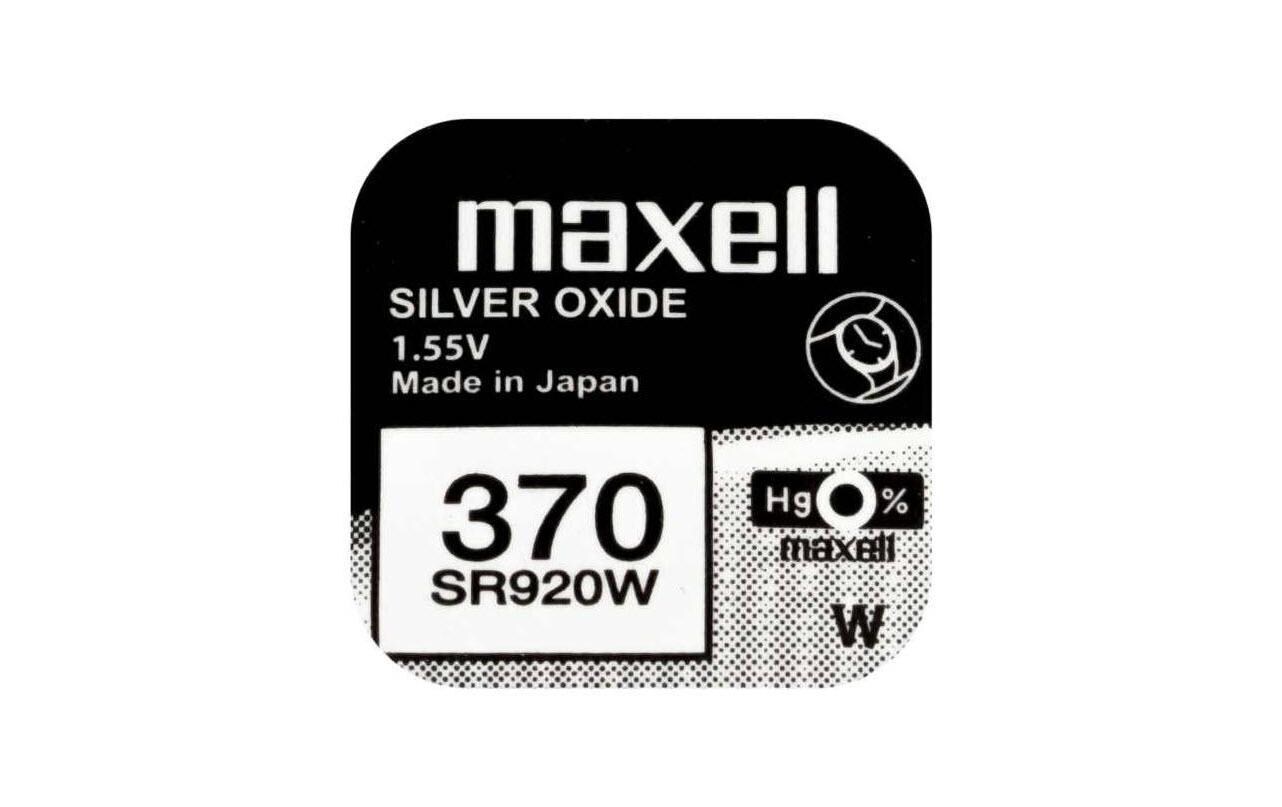 Knopfzelle 370 SR920W , 10 StückTyp SR920W (370), 1 Stück