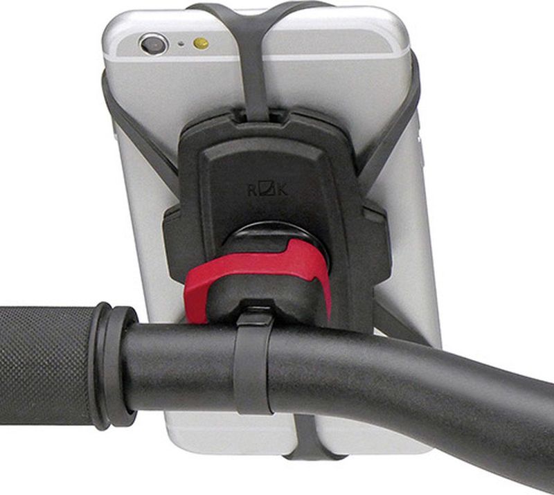 KlickFix - Caddy - Smartphonehouder - Zwart - Rood