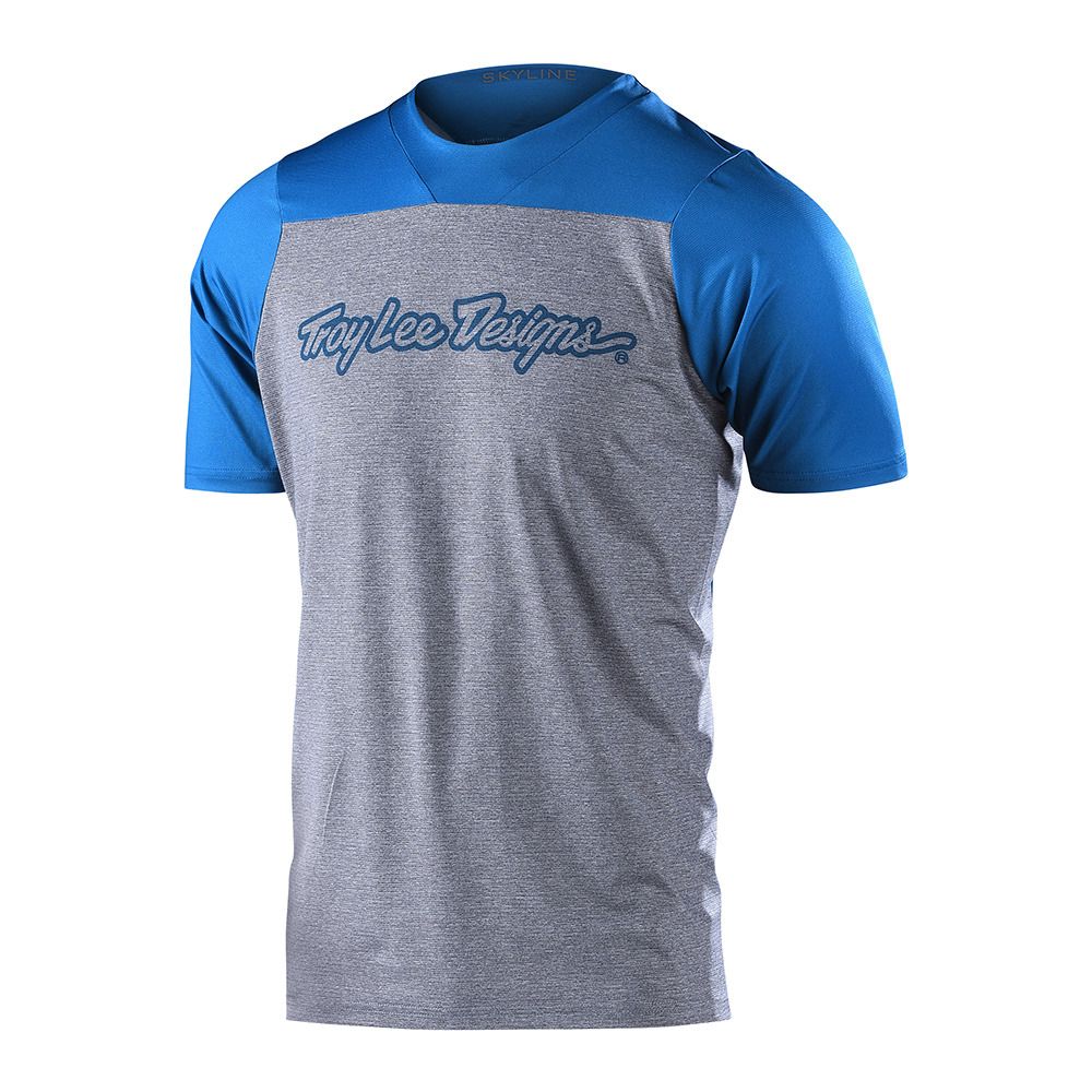 Troy Lee Designs SKYLINE SIGNATURE SLATE - Maillot Homme blue