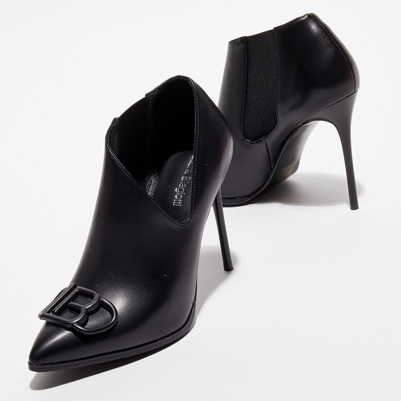 Laura Biagiotti Bottines Felicia noires - Talon 10.5 cm