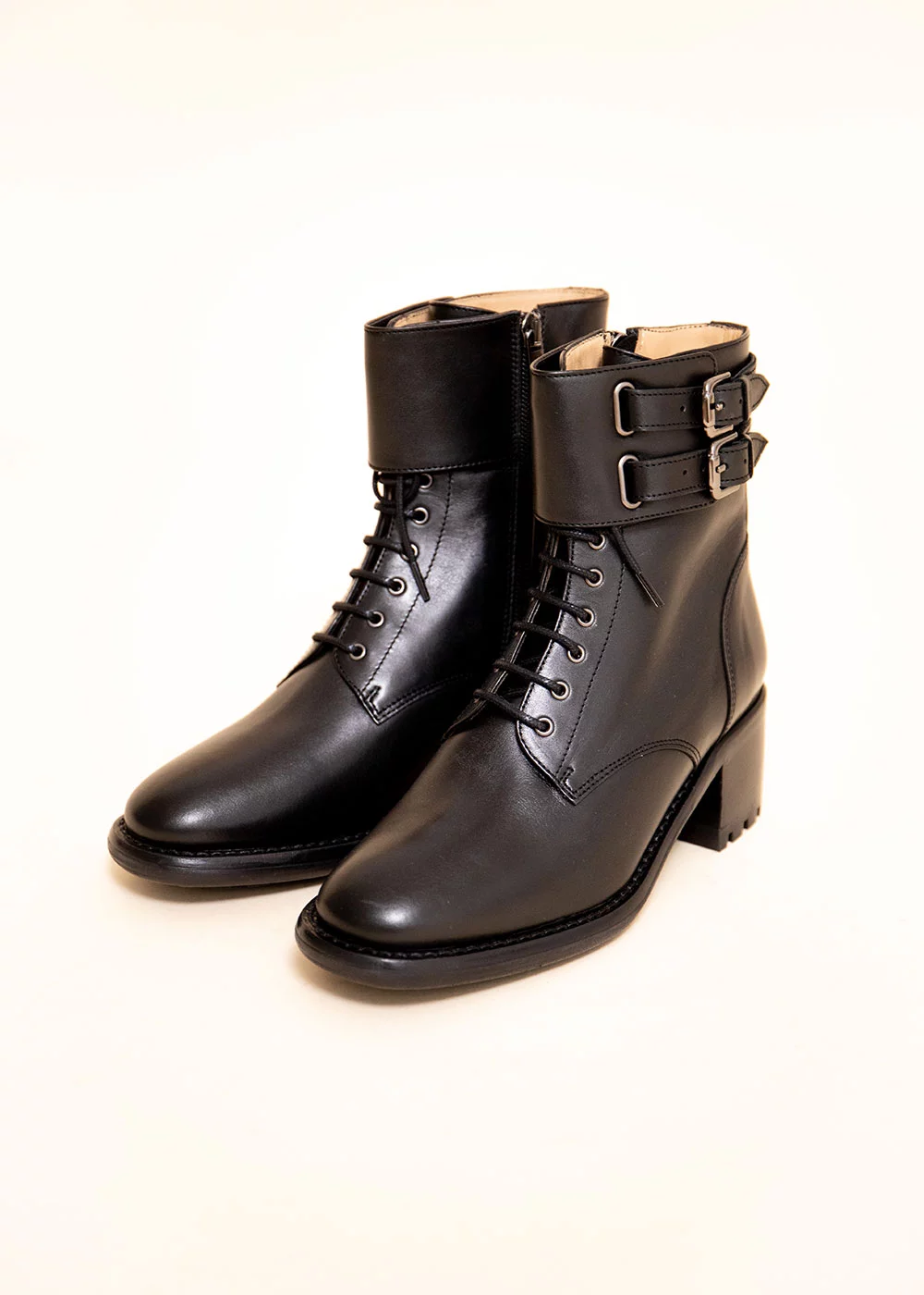 BOOTS PAOLA CUIR NOIR