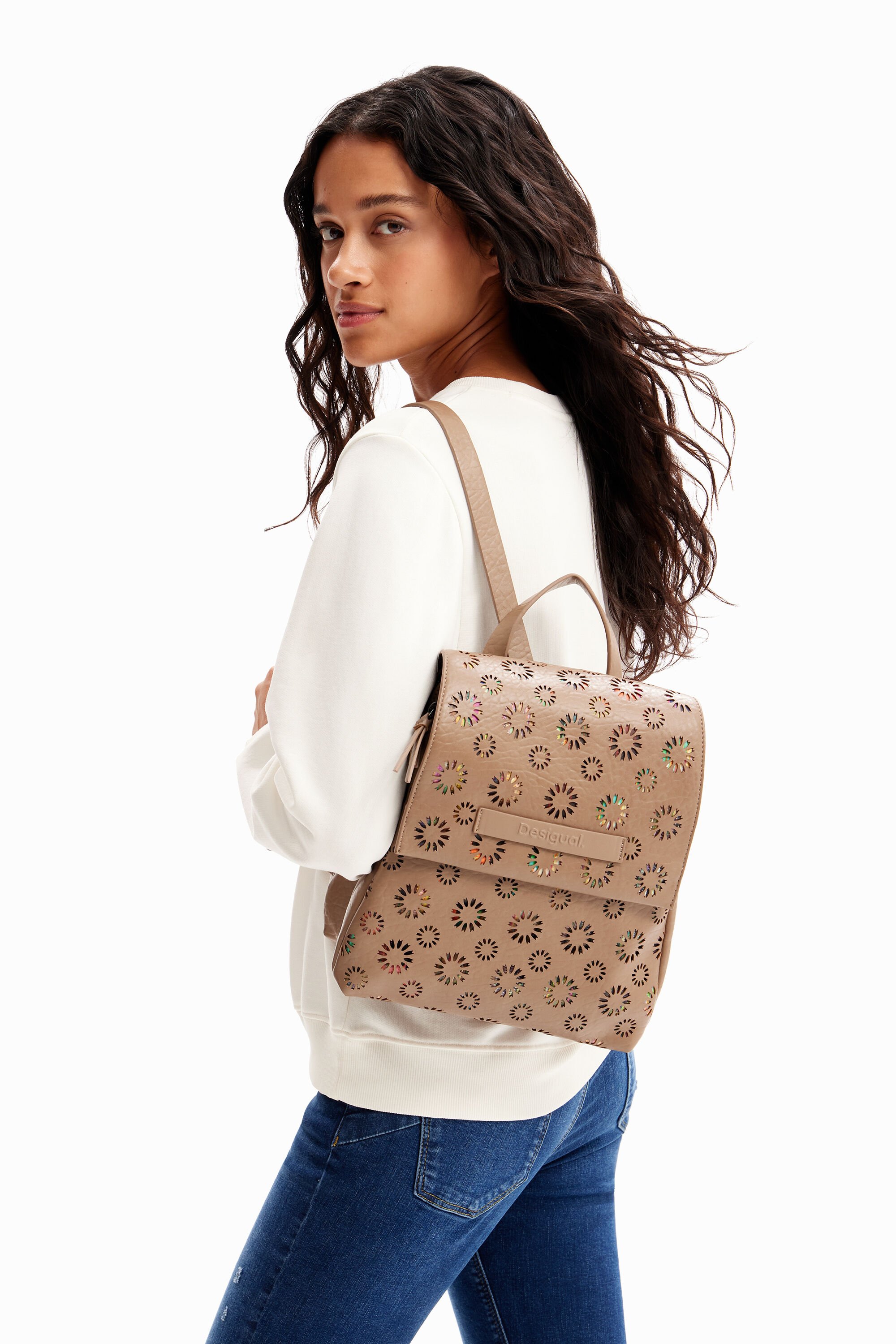 Petit sac à dos estampé