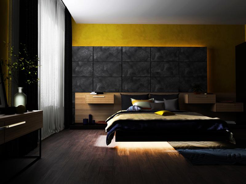 Näve LED-Stripe 2x 1.2 m 3000 K, Set Bettlicht mit Bewegungssensor