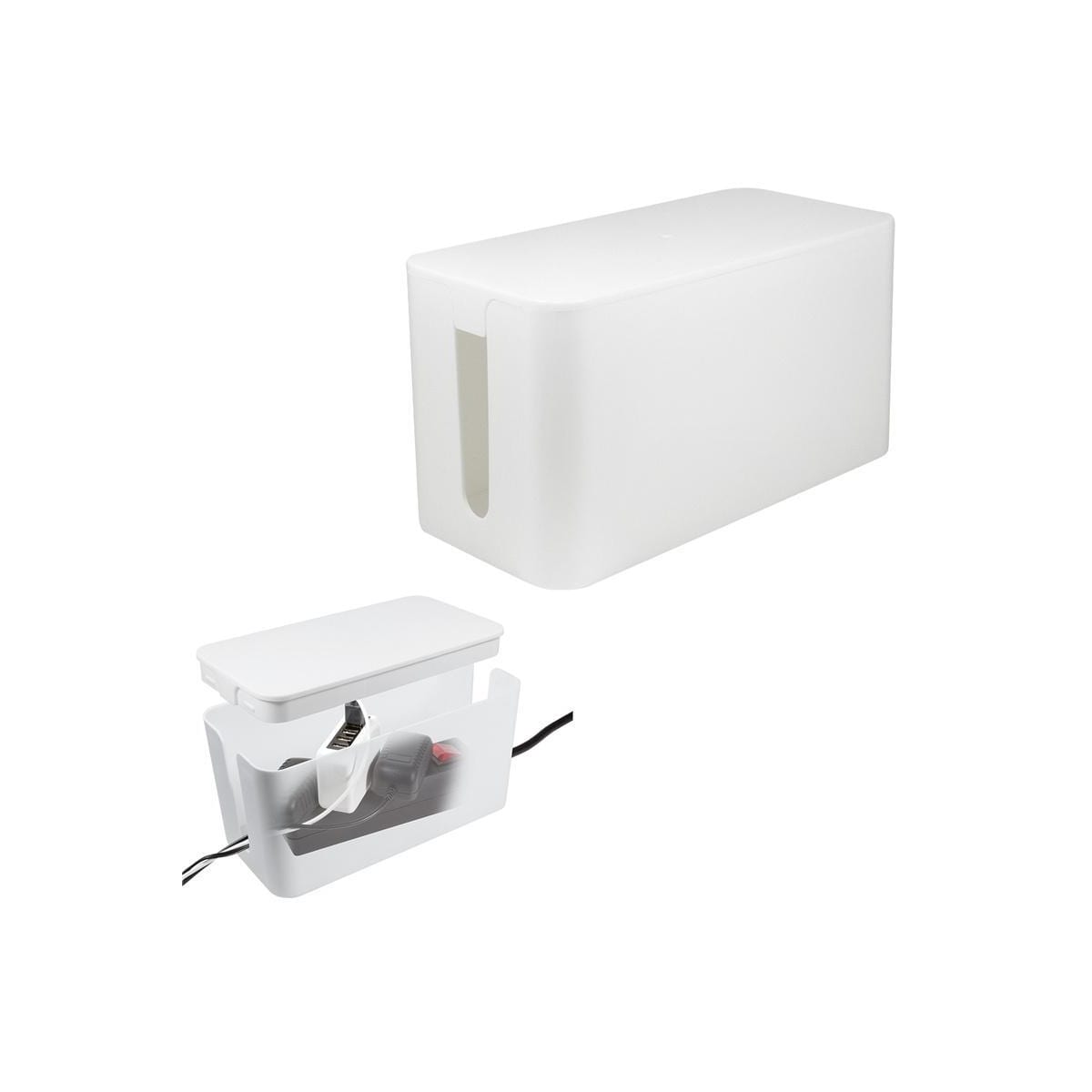 LogiLink Cable box - Kabelgömma S Vit