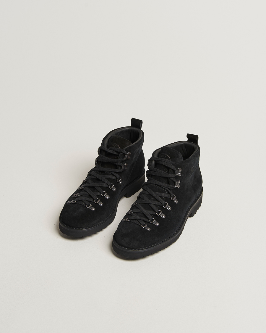 Fracap M120 Suede Boot Black