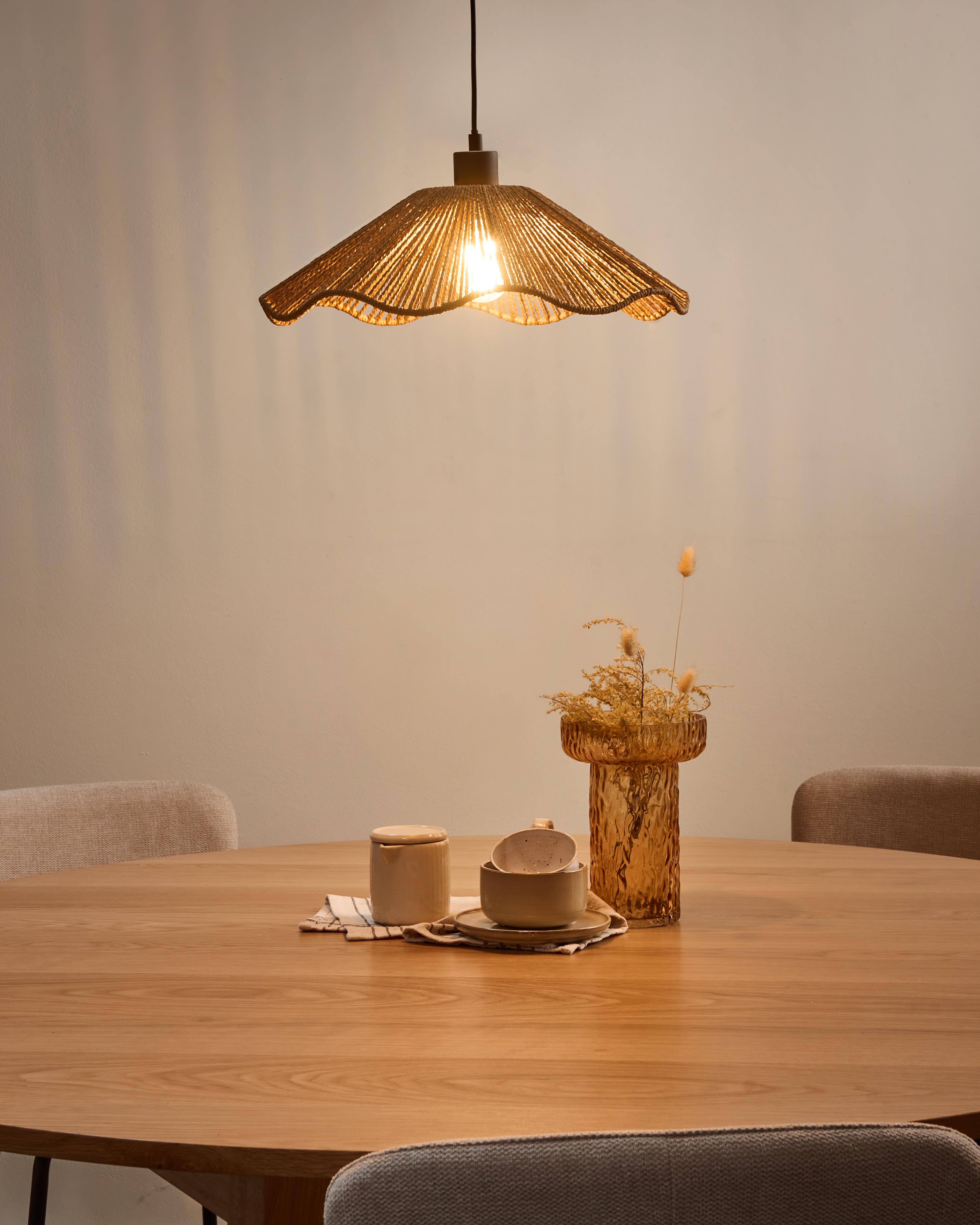 Hanglamp MIGORI Papier Natuurlijk
