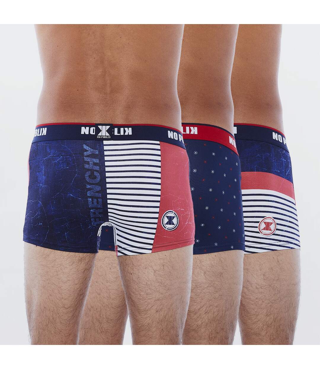 Lot de 3 boxers Retro Frenchy