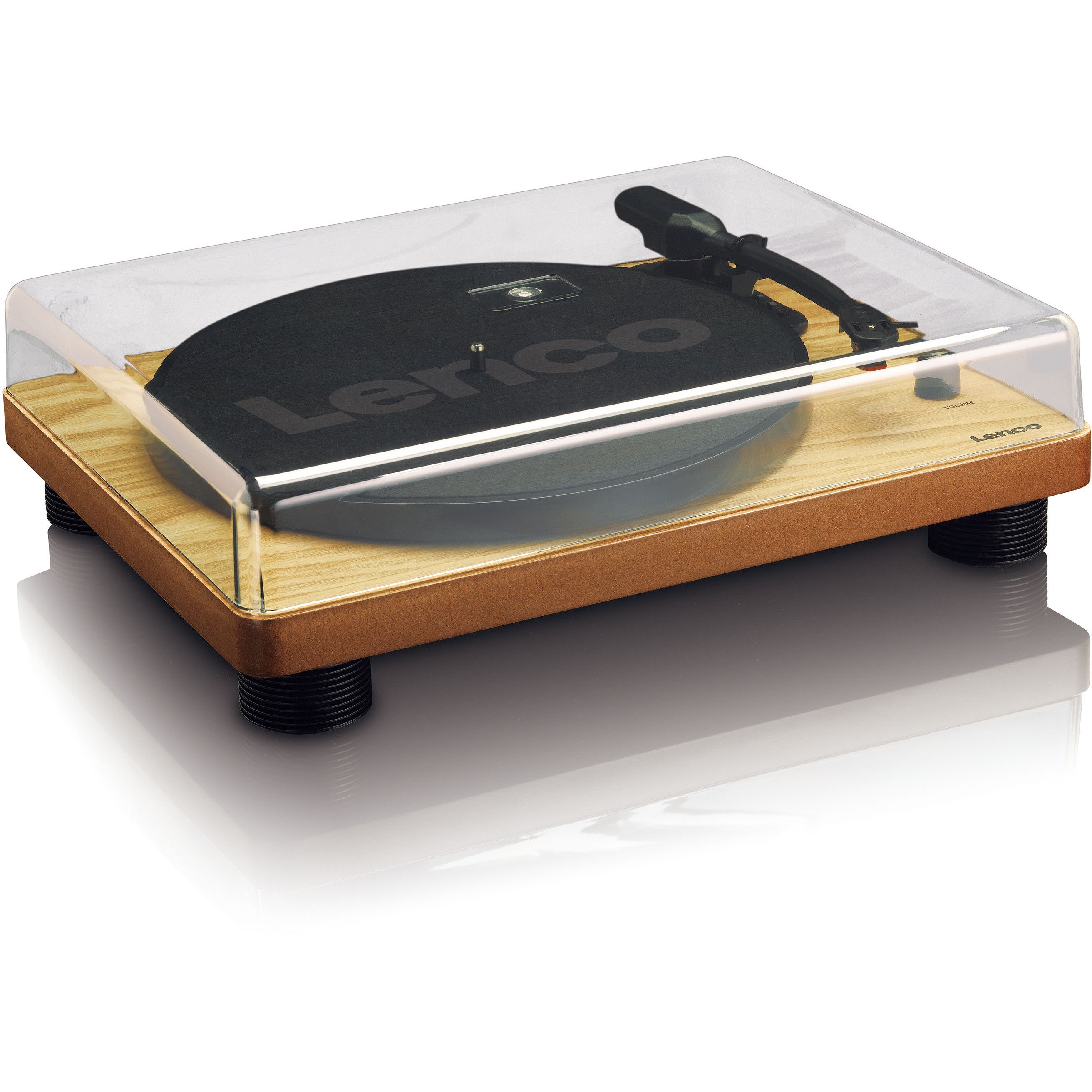 Lenco LS-50WD Wood USB platenspeler