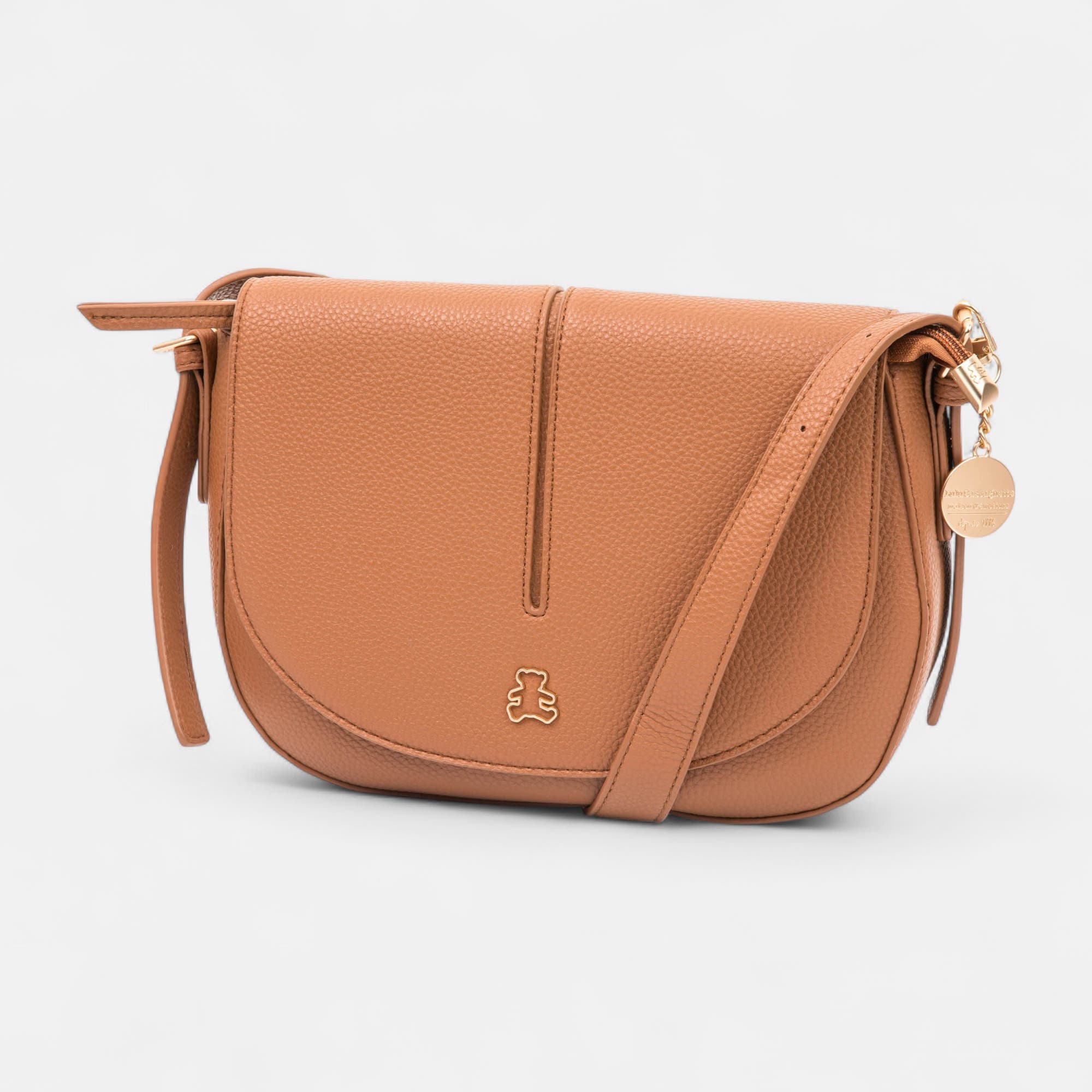 Sac bandoulière cognac