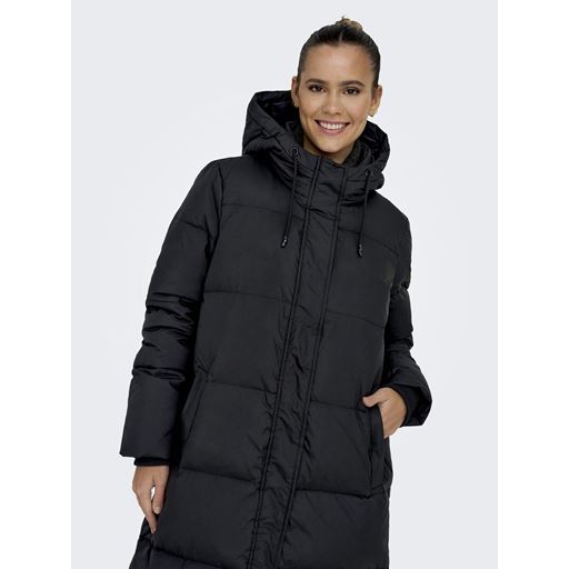 ONLY Alice Down Frakke, Black, L