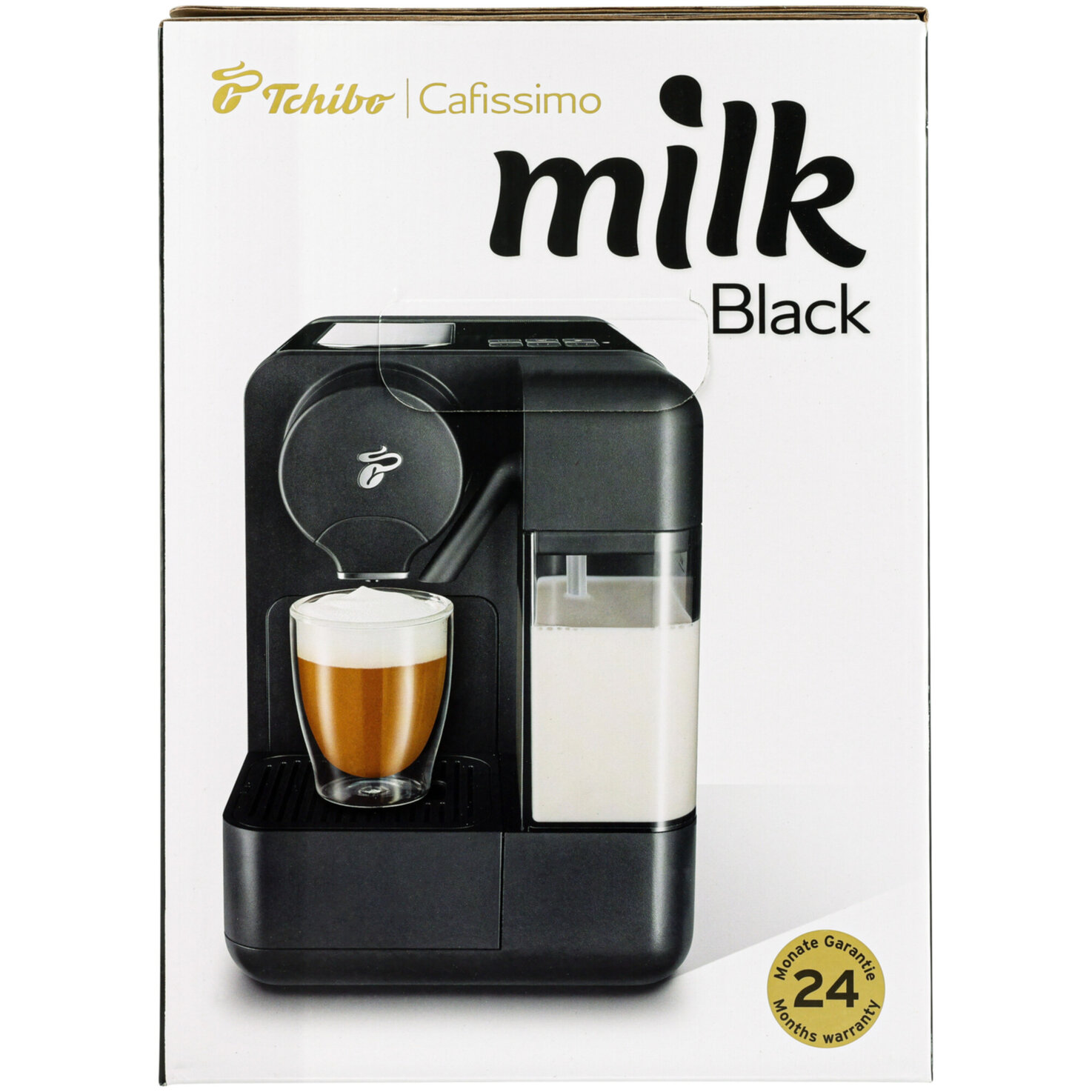 Tchibo Kaffeemaschine Cafissimo milk schwarz