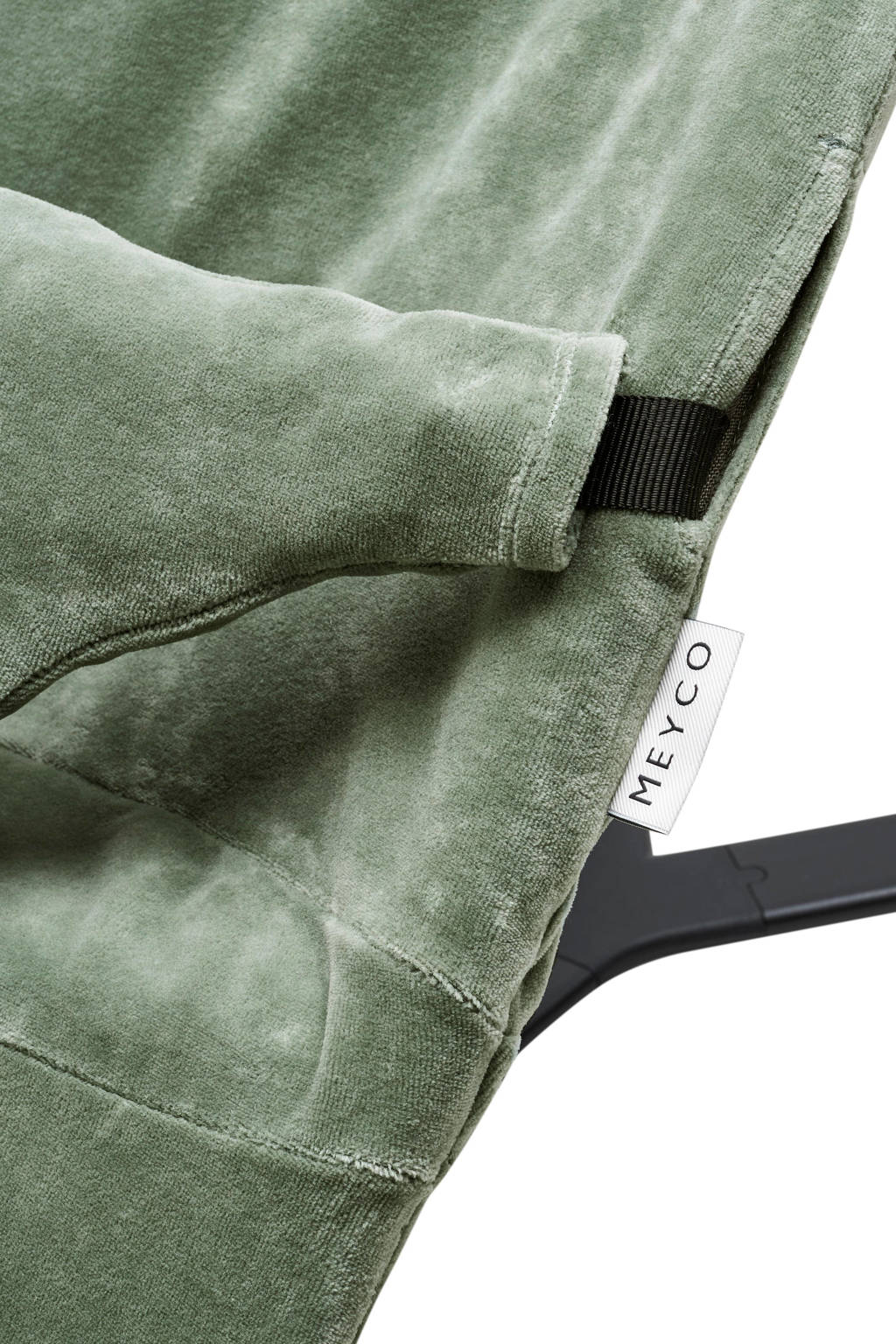 Valt grootwipstoelhoes Velvet de Luxe Forest Green